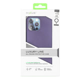 Étui Rixus Classic 02 avec MagSafe pour Apple iPhone 12 Pro Max violet