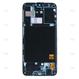 Chassis + Ecran Officiel Service Pack + Vitre pour Samsung Galaxy A40 A405F - Noir
