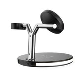 Station de recharge sans fil 3 en 1 Rixus RXWC40 pour Apple iPhone série 12