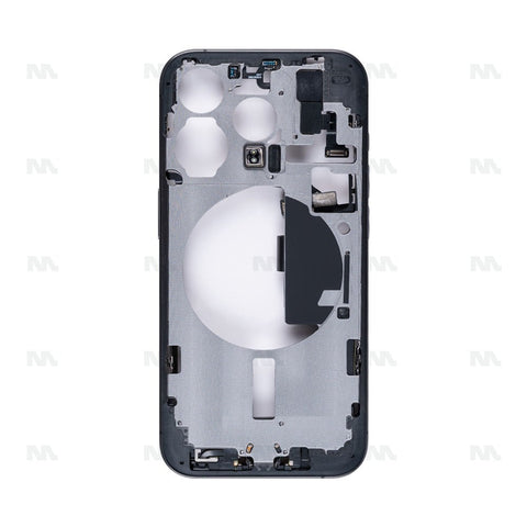 Cadre central en titane noir OEM pour Apple iPhone 15 Pro