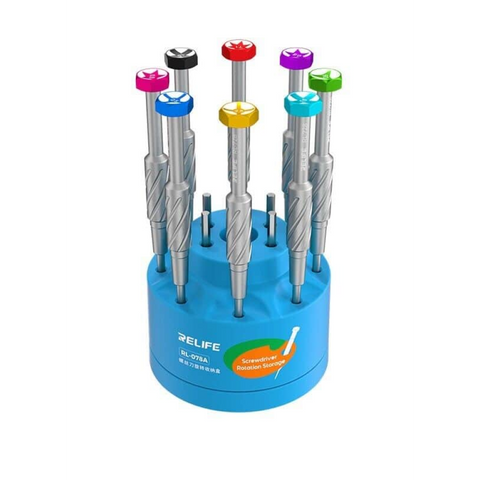 Tournevis à rangement rotatif RELIFE RL-078A