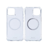 Étui antichoc Rixus Armor-X avec MagSafe pour Apple iPhone 12, 12 Pro transparent