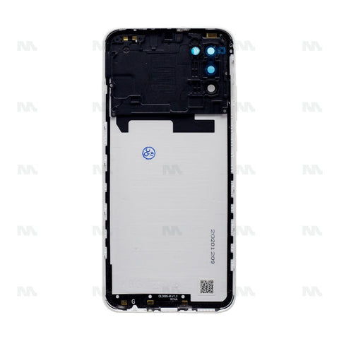 Vitre arrière pour Samsung Galaxy A02s A025F avec objectif blanc OEM