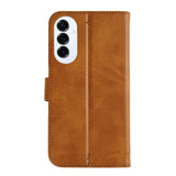 Bibliothèque Rixus pour Samsung Galaxy S25 Edge Marron clair
