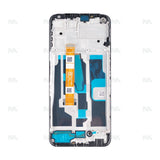 Chassis + Ecran Original + Vitre pour Realme 8i RMX3151 / Narzo 50 RMX3286 - Noir