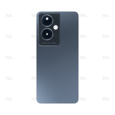 Vitre arrière pour Oppo A79 avec objectif - Noir mystère - OEM