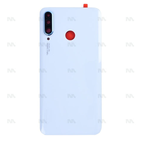 Vitre arrière Huawei P30 Lite - Blanc - OEM