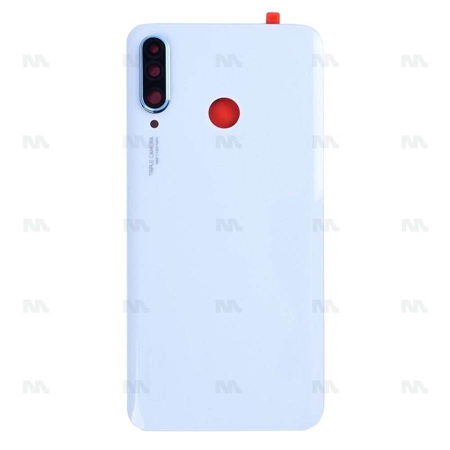 Vitre arrière Huawei P30 Lite - Blanc - OEM