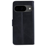 Etui de protection Rixus Bookcase pour Google Pixel 9 - Noir