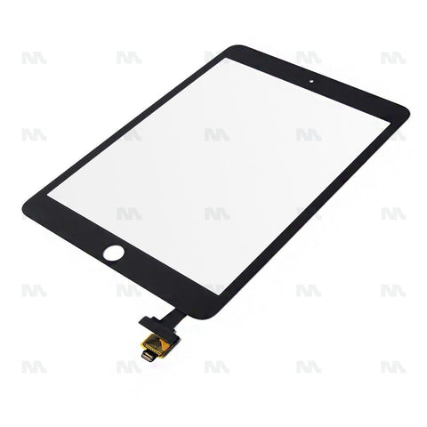 Vitre Tactile Original OEM pour iPad mini 3 homebutton flex - Noir