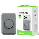 Porte-cartes Rixus RXCH20L avec MagSafe gris clair