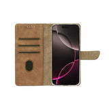 Bibliothèque Rixus pour Apple iPhone 17 Pro Marron clair