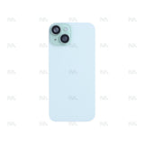 Vitre Arrière avec NFC, cadre d'appareil photo agrandi pour Apple iPhone 15 - Vert - Reconditionné