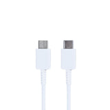 Câble de données USB-C vers USB-C 100 cm blanc Boîte de vente au détail