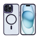Étui Rixus Classic 04 avec MagSafe pour Apple iPhone 14 Pro Max violet