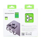 Verre trempé Rixus Metal Shield pour Apple iPhone 14 Pro, 14 Pro Max Argent