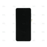 Chassis + Ecran Officiel Service Pack + Vitre pour Samsung Galaxy S21 5G G991B Camera - Phantom White