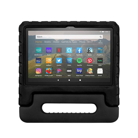 Étui pour tablette Rixus RXTC06 pour enfants pour Apple iPad Pro 11 pouces (2022, 2021, 2020, 2018), iPad Air 4 10,9 pouces (2020) Noir