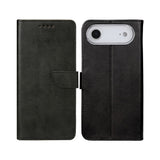 Rixus Bookcase pour Apple iPhone 17 Air Noir