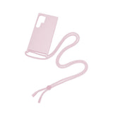 Câble de protection pour collier Rixus TPU pour Samsung Galaxy S24 Ultra rose