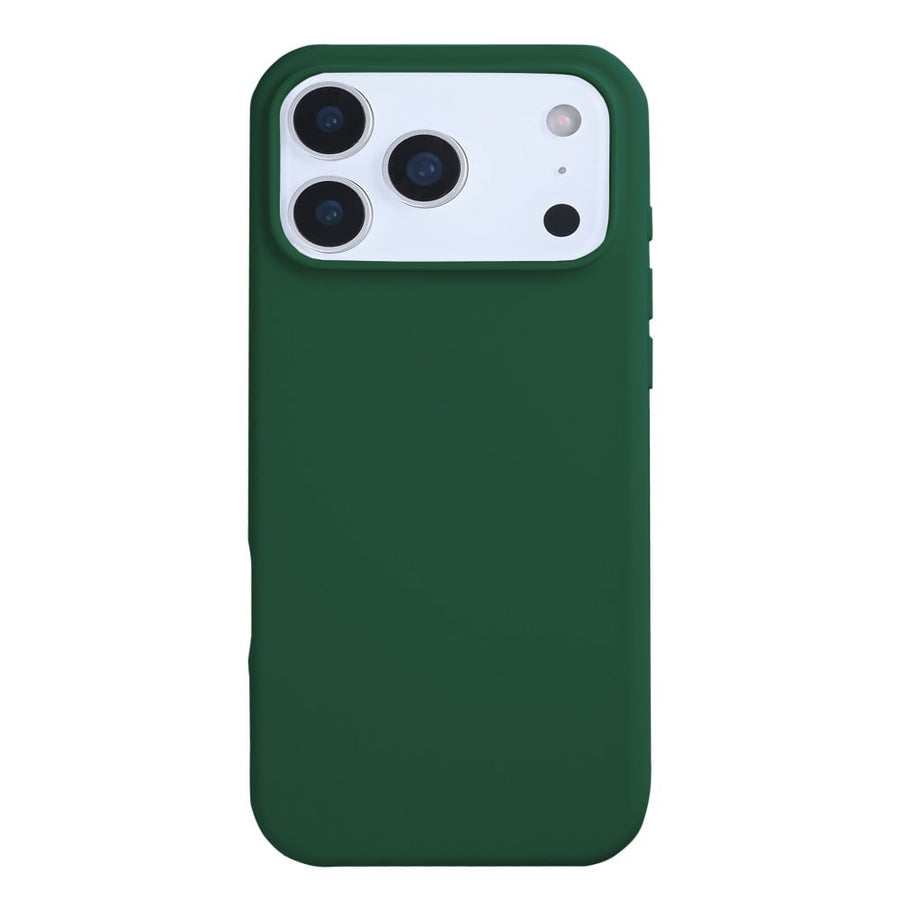 Coque de téléphone souple en TPU Rixus avec MagSafe pour Apple iPhone 17 Pro Max vert foncé