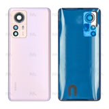 Vitre arrière Xiaomi 12 Pro avec objectif violet OEM