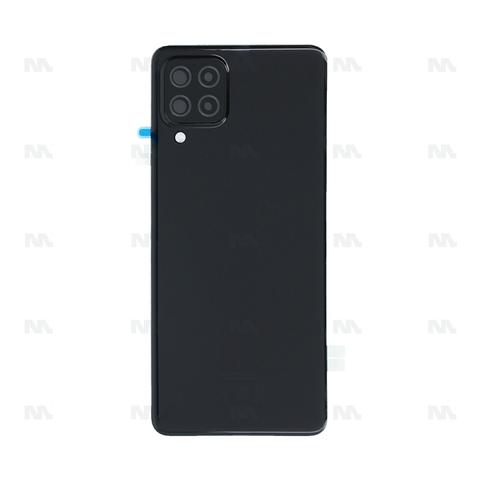 Vitre arrière pour Samsung Galaxy A22 A225 avec objectif - Noir - OEM