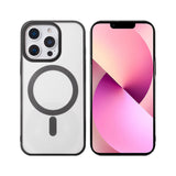Étui Rixus Instinct Mag pour Apple iPhone 12, 12 Pro Noir