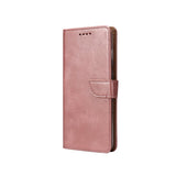 Rixus Bookcase pour Samsung Galaxy S25 Rose