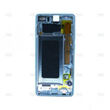 Chassis + Ecran Original Reconditionné + Vitre pour Samsung Galaxy S10 Plus G975F - Prism White