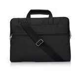 Housse pour ordinateur portable avec bandoulière 11, 12 pouces Noir