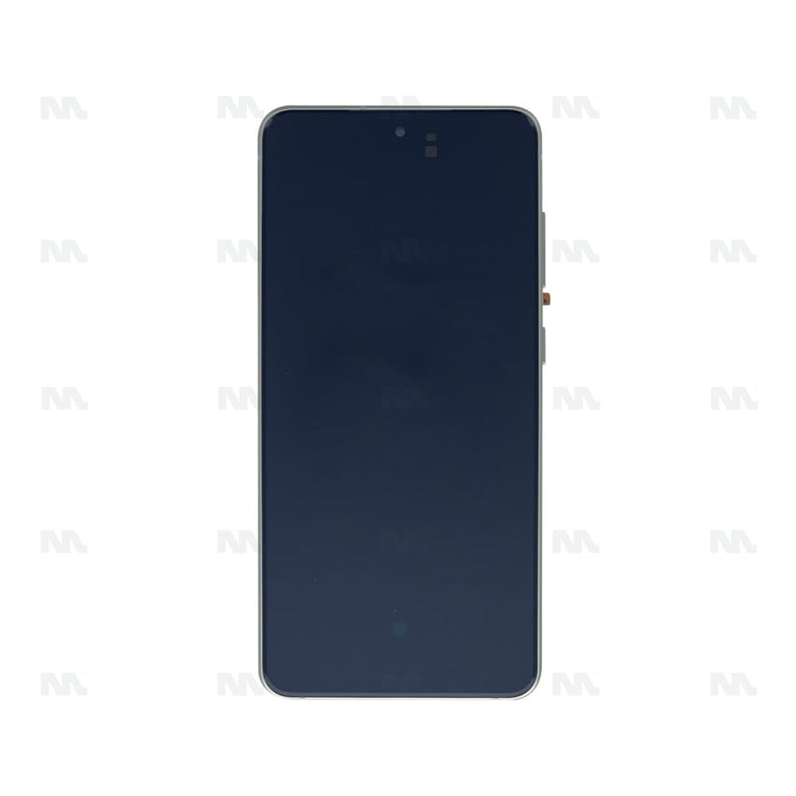 Chassis + Ecran Officiel Service Pack + Vitre pour Samsung Galaxy S21 FE G990B - Olive