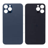 Vitre Arrière avec bloc complet pour Apple iPhone 12 Pro Max, cadre de caméra agrandi Pacific Blue Compatible