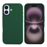 Coque souple en TPU Rixus pour Apple iPhone 17 vert foncé