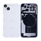 Vitre Arrière avec NFC, cadre de caméra agrandi pour Apple iPhone 14 Plus – Starlight – Reconditionné
