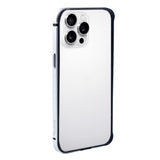 Étui Rixus Crash Guard pour Apple iPhone 15 Pro Max blanc titane