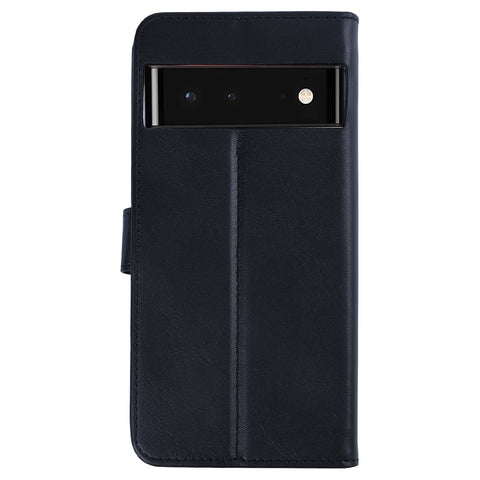 Rixus Bookcase pour Google Pixel 6 Pro Noir