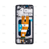 Chassis + Ecran Officiel Service Pack + Vitre pour Samsung Galaxy A05 A055F - Noir