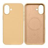 Coque souple en TPU Rixus avec MagSafe pour Apple iPhone 16 Or