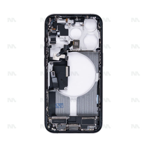 Cadre central en titane noir OEM pour Apple iPhone 15 Pro