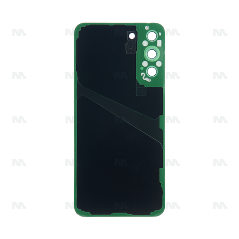 Vitre arrière pour Samsung Galaxy S22 Plus S906B avec objectif Phantom White Original
