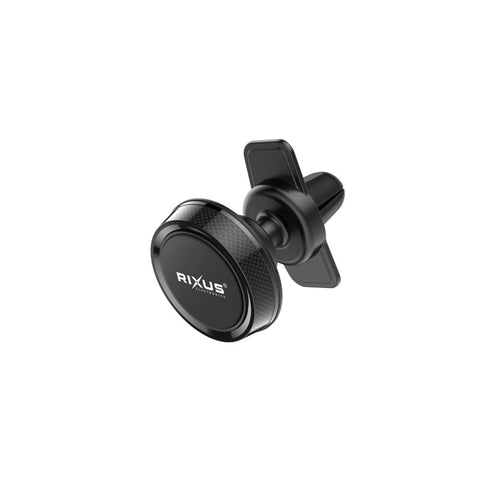 Support magnétique pour voiture Rixus RXHM8, noir, à fixer sur la grille d'aération