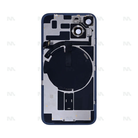 Vitre Arrière avec NFC, cadre de caméra agrandi pour Apple iPhone 14 – Starlight – Reconditionné