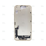Cadre central jaune OEM pour Apple iPhone 15