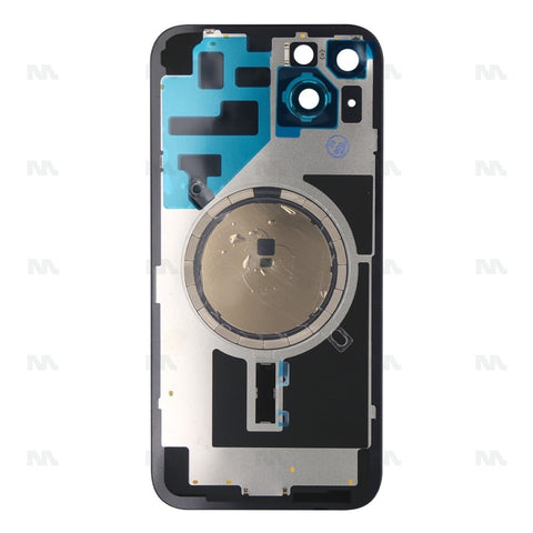 Vitre Arrière sans NFC pour Apple iPhone 14 Plus, bloc complet de caméra agrandi compatible avec Starlight