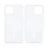 Étui anti-éclatement Rixus avec Magsafe pour Apple iPhone 14 Pro transparent