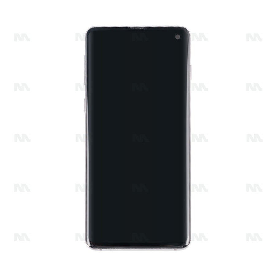 Chassis + Ecran Original Reconditionné + Vitre pour Samsung Galaxy S10 G973F - Prism Black