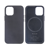 Étui Rixus Classic 02 avec MagSafe pour Apple iPhone 15 Plus Noir