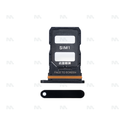 Support pour carte SIM pour Xiaomi 13 Lite - Noir - OEM