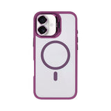 Étui Rixus Classic 03 avec MagSafe pour Apple iPhone 16 Plus rose foncé